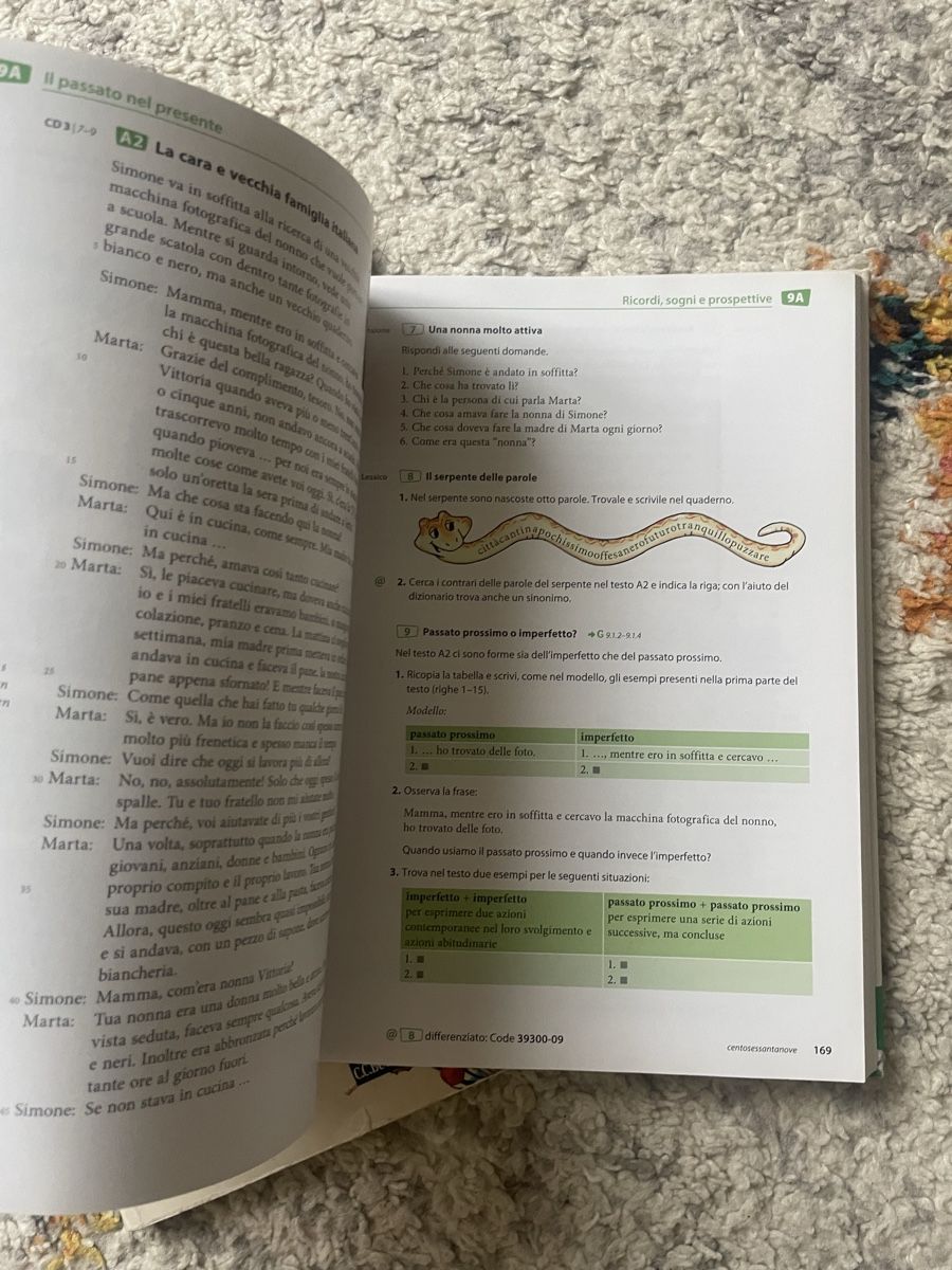 Libri: Ci siamo A, Italienisch Lernbuch & Arbeitsheft – Usato da Zürich venduto da estela22 1