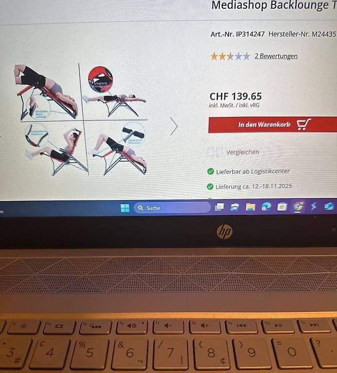 Hometrainer: Backlounge Rückentrainer – Gebraucht aus Wetzikon ZH von mst05 1
