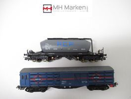 Electrotren 2-teiliges Güterwagenset RENFE Spanien o.OVP DC