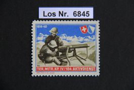 2. Weltkrieg-Marke Territorial - Truppen            Los 6845