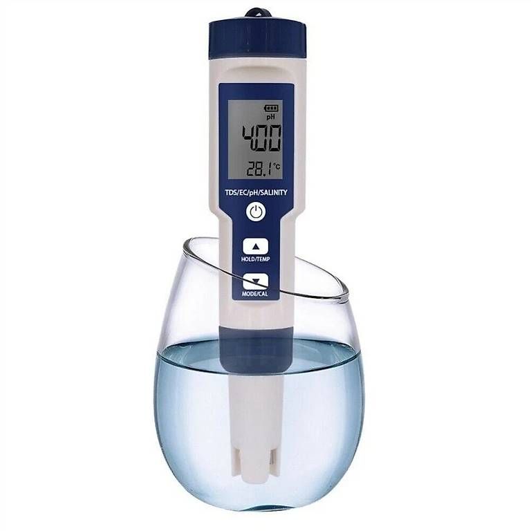 Misurare: Portofrei Digital PH TDS EC Messgerät 5in1 Wassertester – Usato da Kirchdorf AG venduto da suntory010 3