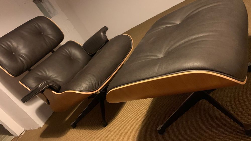 Vitra Lounge Chair & Ottoman nie gebraucht Kaufen auf Ricardo