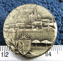 LAUSANNE VD MEDAILLE ABZEICHEN HUGENIN LELOCLE VINTAGE ALT