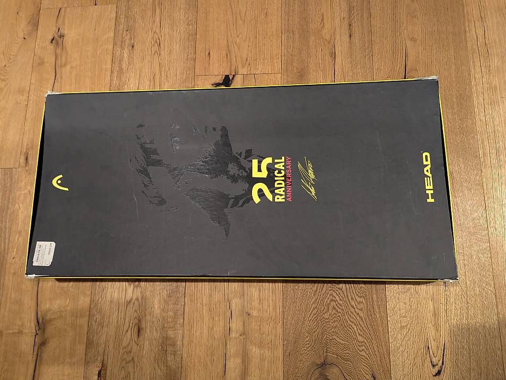 Racchette: HEAD Radical OS 25th Anniversary Limited Edition racket – Usato da St. Gallen venduto da eisor 1