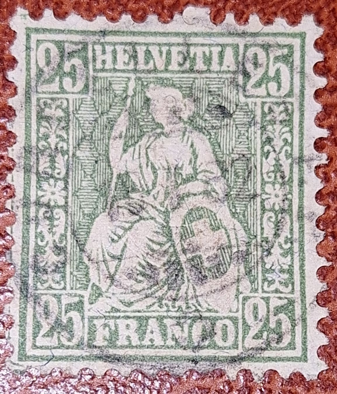 Tutti i francobolli: Sitzende Helvetia Nr. 49 Kat. 150.- – Usato da Balgach venduto da SIMEON27