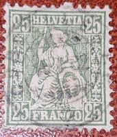 Sitzende Helvetia Nr. 49 Kat. 150.-