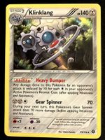 Pokemon Klinklang holo - Steam-Siege 73/114 - English