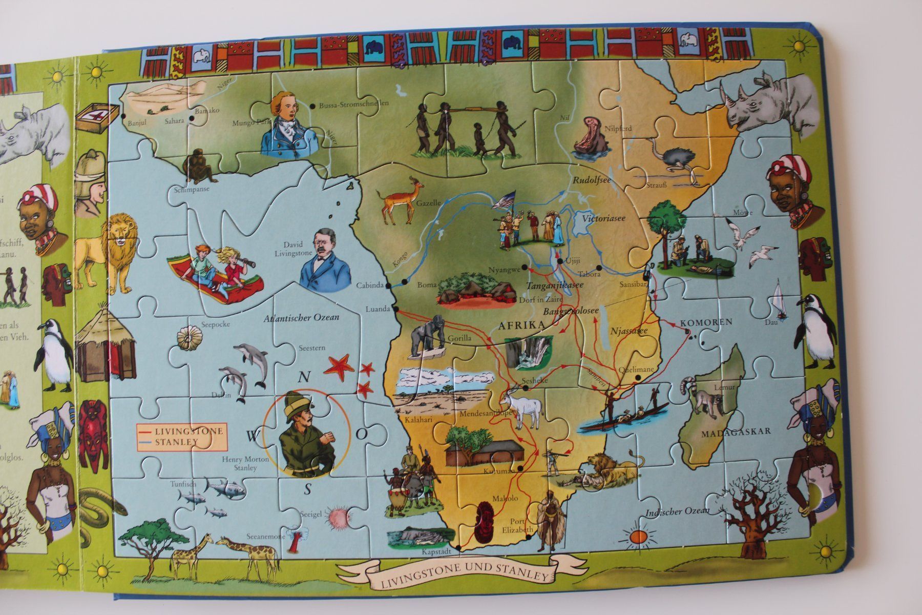 Puzzle: Puzzle Atlas 7 Puzzles à 48 Teilen – Usato da Peseux venduto da Gilloss 4