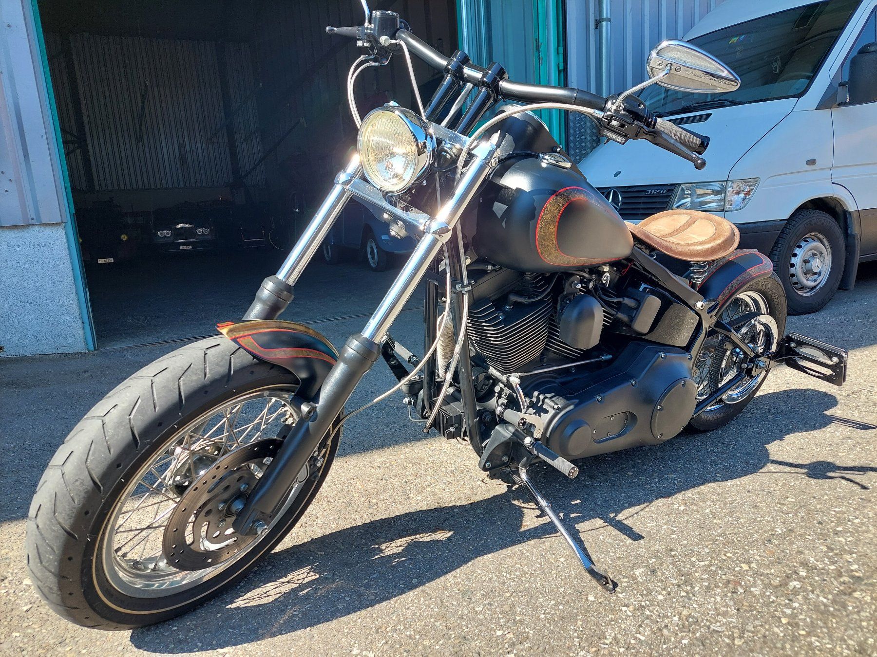 Harley-Davidson Chopper: Harley Davidson FXST – Usato da Altnau venduto da wahet 2