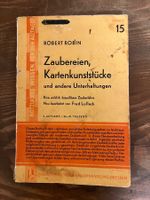 Zaubereien Kartenkunststücke Robert Robin Band 15 - 1936