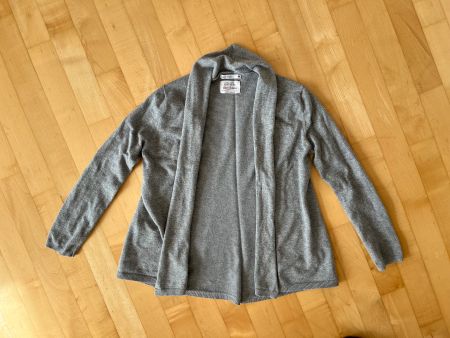 Cardigan Zara Girls Knitwear Gr. 152 hellgrau