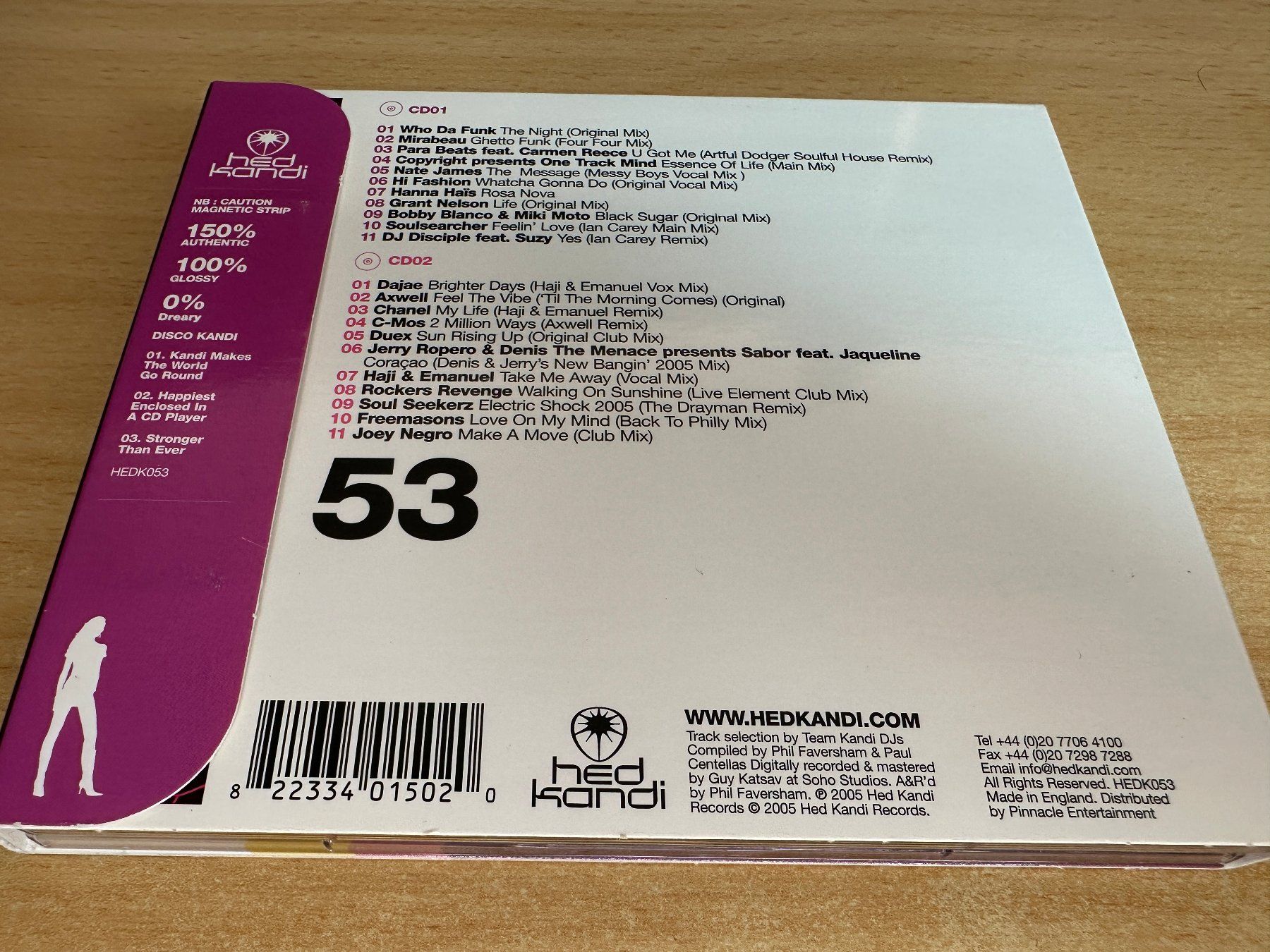 CD: Various - Hed Kandi - Disco Kandi 05.05 - 2 CD – Usato da Rikon im Tösstal venduto da Alpenmutz 1