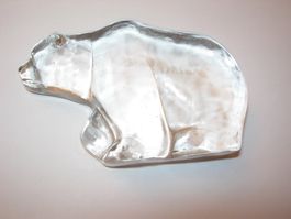 Eisbär aus Glas