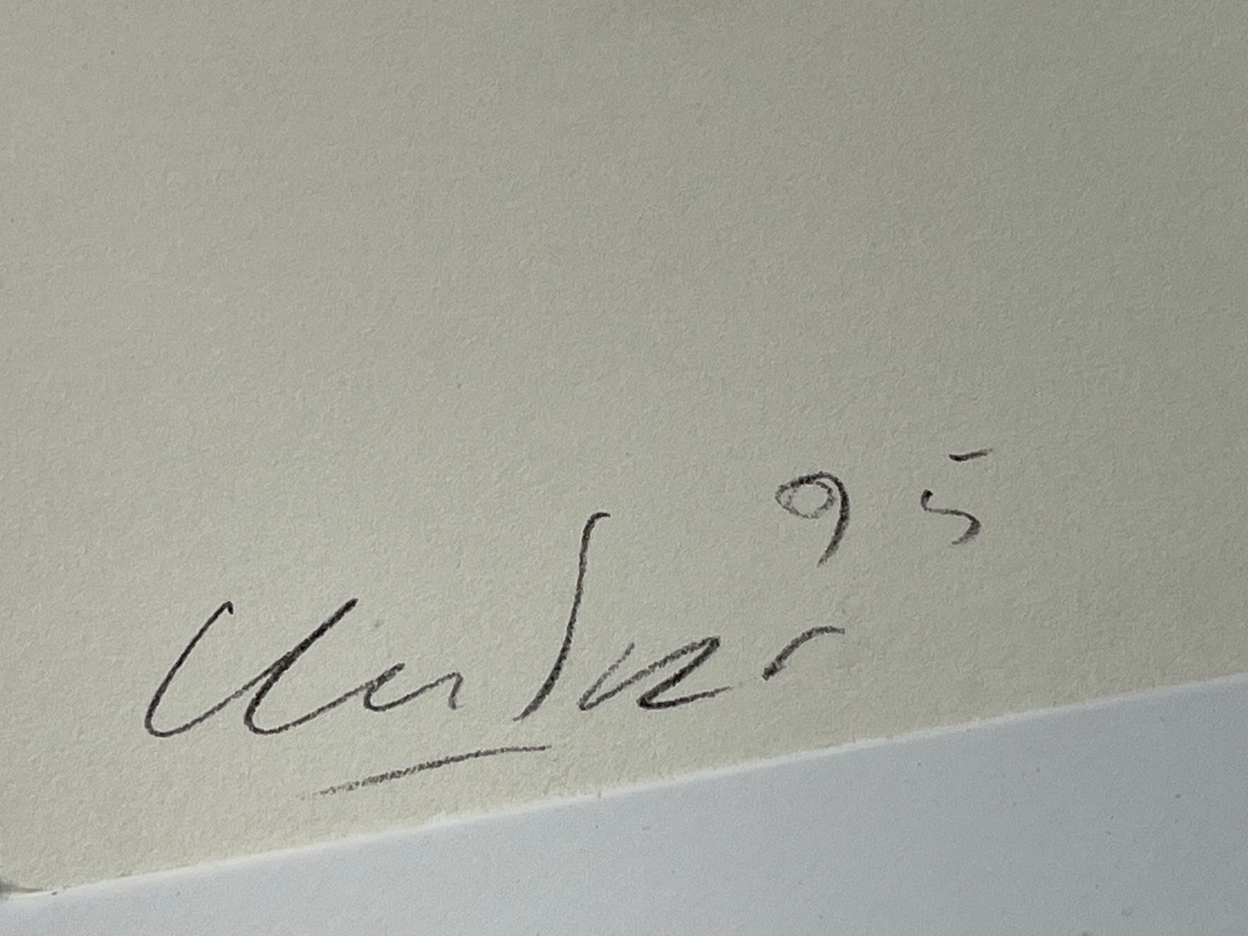 Grafiken & Lithographien: Lithographie Günther Uecker – Gebraucht aus Zürich von kirkdada 2