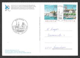 Sonderkarte Nr. 8  S. 1185 NABA Zürich 22.6.-1.7.1984