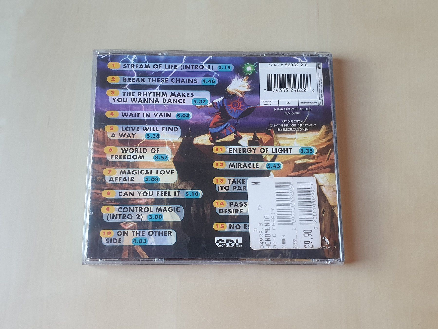 CDs: Magic Affair Phenomenia – Gebraucht aus Stansstad von collectorsshop 1