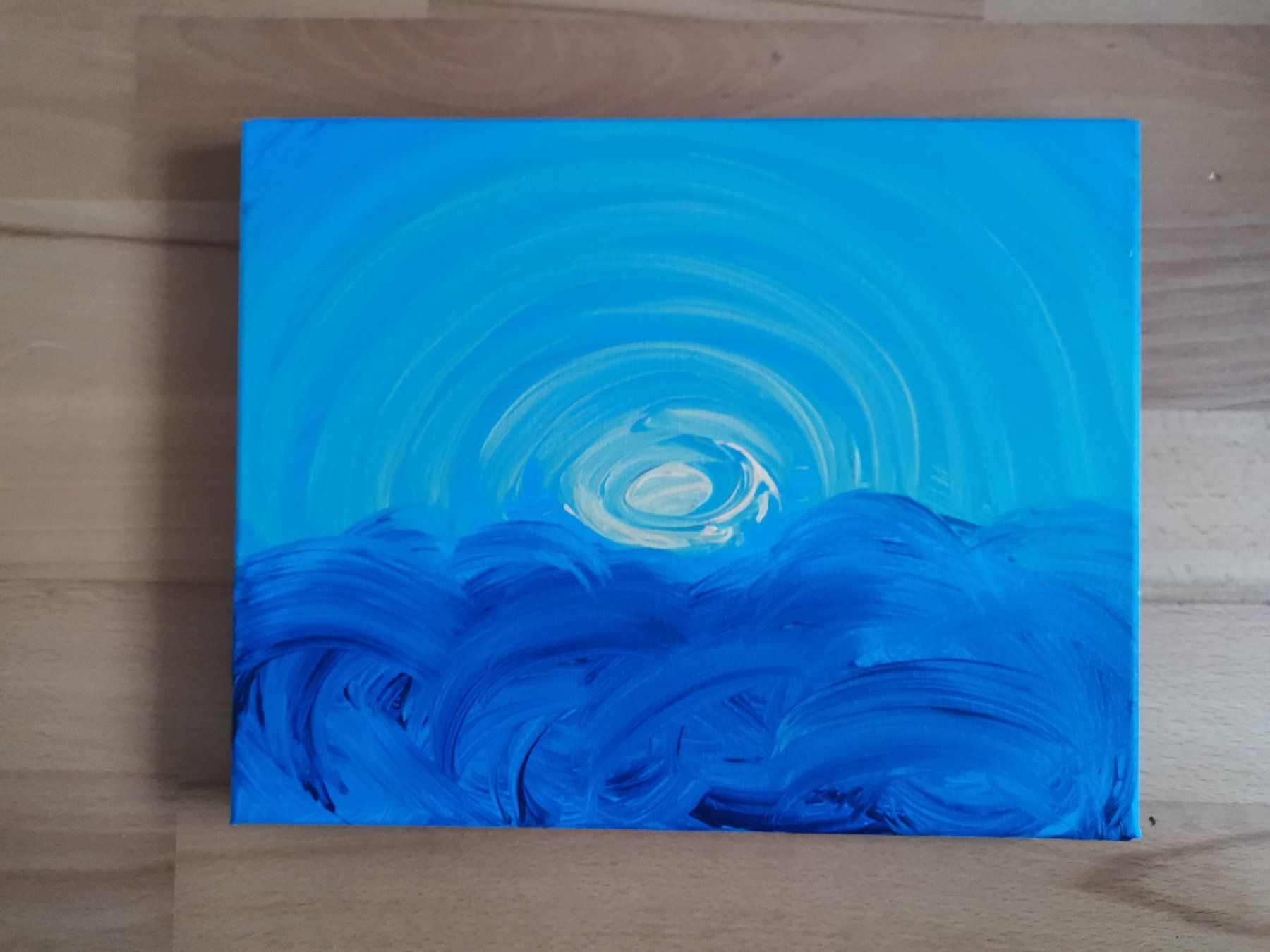 Foto & Immagini: Acryl Bild 24x30cm – Usato da Feusisberg venduto da Sindbad3