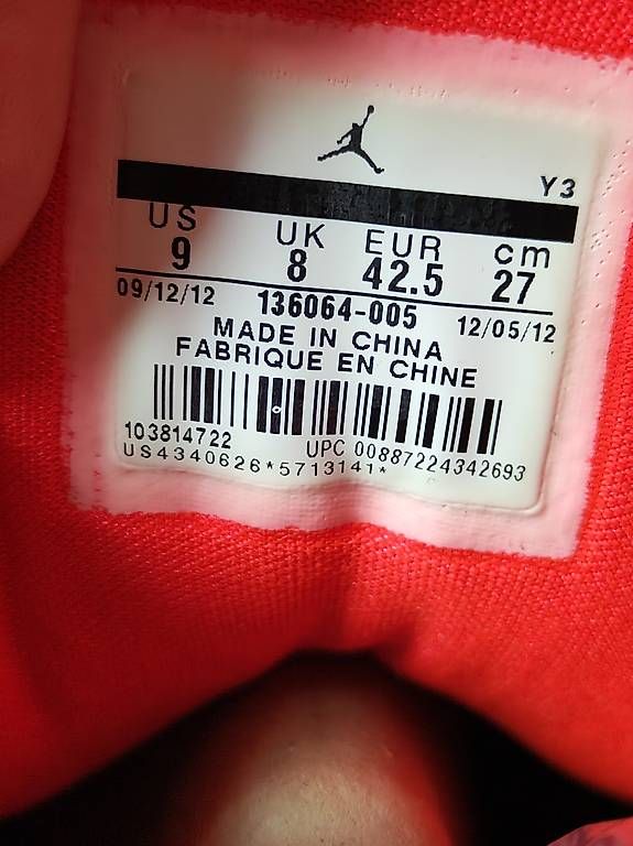 Herrenschuhe: Air Jordan 3, EU 42.5 (US 9) – Gebraucht aus Au SG von Faebukuki 1