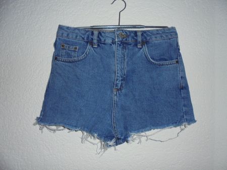 JEANS-SHORTS  VON TOPSHOP MOM GRÖSSE 36