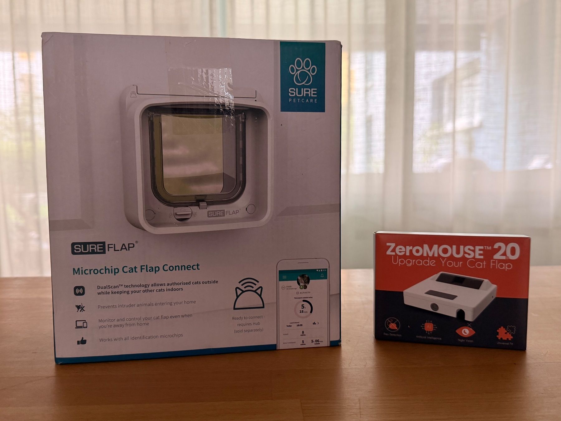 Gattaiole: Katzenplappe Microchip Cat Flap Connect & ZeroMouse 2.0 – Nuovo (secondo la descrizione) da Kreuzlingen venduto da AVK01