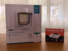 Katzenplappe Microchip Cat Flap Connect & ZeroMouse 2.0