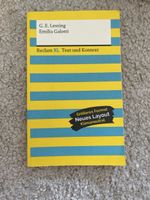 G.E. Lessing Emilia Galotti Reclam XL
