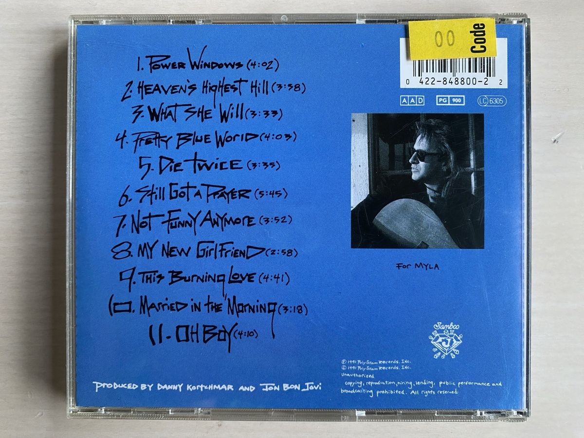 CD: Billy Falcon - Prrety blue World – Usato da Oberried Brienz venduto da Chyara 1