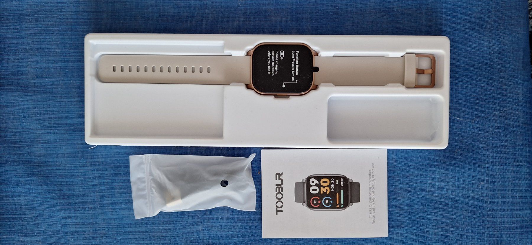 Smartwatch: Toobur Smart Watch mit integrierter Alexa – Nuovo e nell'imballaggio originale da Reinach BL venduto da Evi-13 3