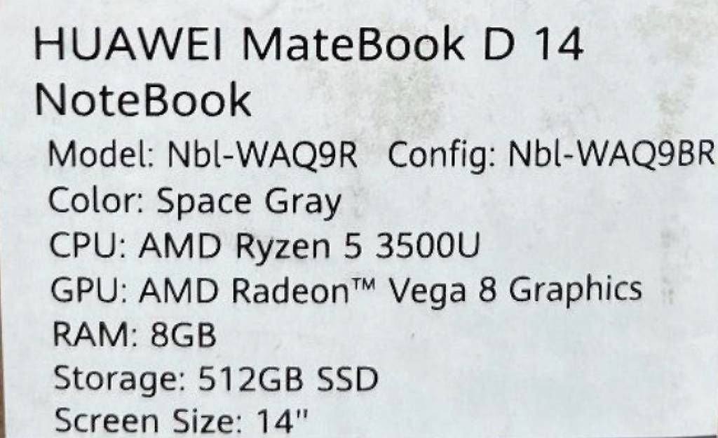 Notebooks: Huawei MateBook D14 / mit Ladegerät + Maus – Gebraucht aus Dübendorf von trustedpicks 2