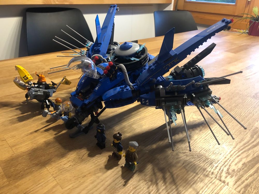 Lego ninjago jays cheap jet blitz