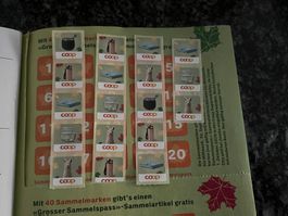 18 Coop Sammelmarken Lama