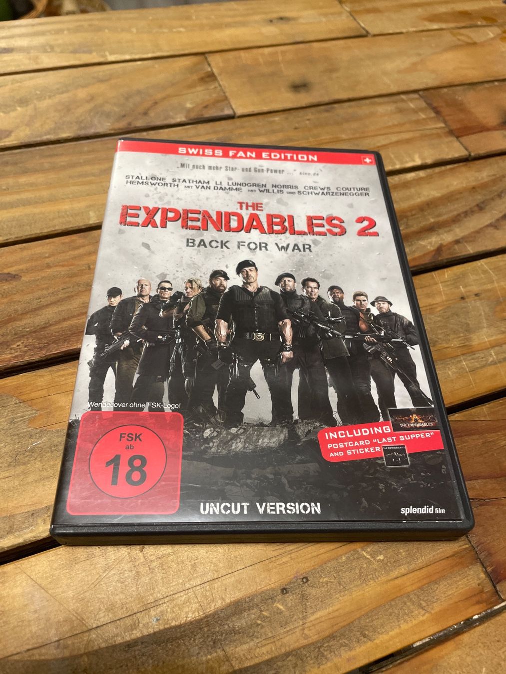 Tutti i DVDs: DVD the expendables 2 (allemand) – Usato da moudon venduto da faucheur2