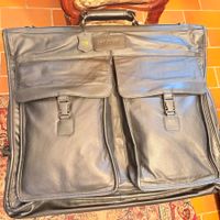 Portaabiti da Viaggio in Pelle Nera Kluge (55*55*8/10cm)