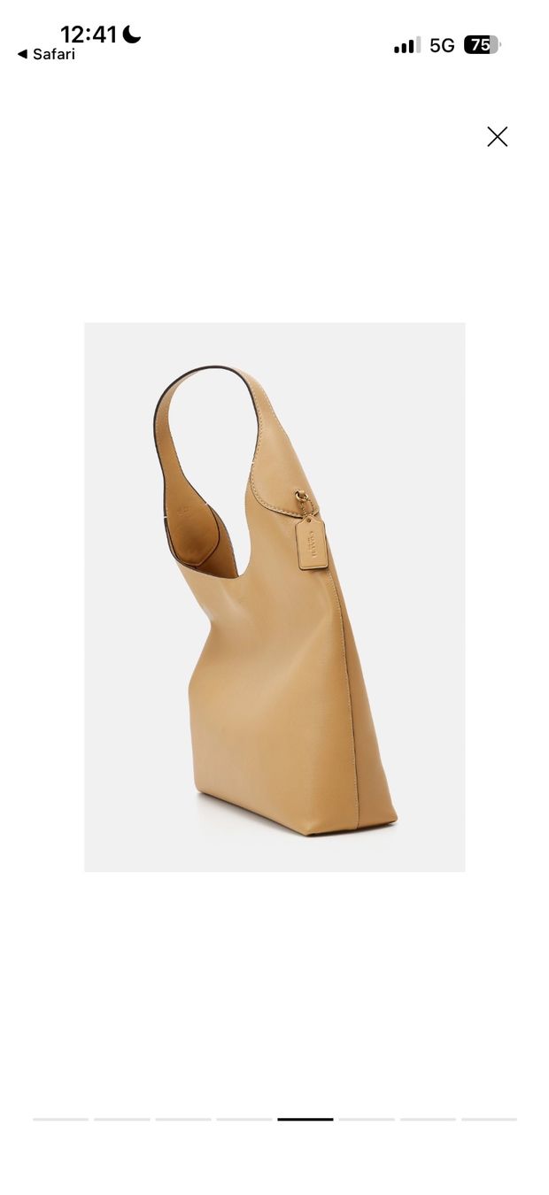 Coach Borse da donna: COACH BROOKLYN LEATHER SHOULDER BAG – Usato da Uitikon Waldegg venduto da sdman 7