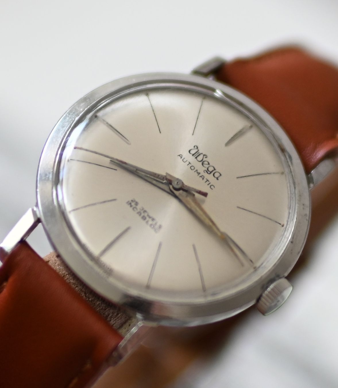 Wega Orologi: WEGA Automatic - Vintage Armbanduhr – Usato da Bern venduto da DasSpaghett 1