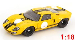 FORD GT40 MK1 1968 GELB/SCHWARZ 1:18 SOLIDO