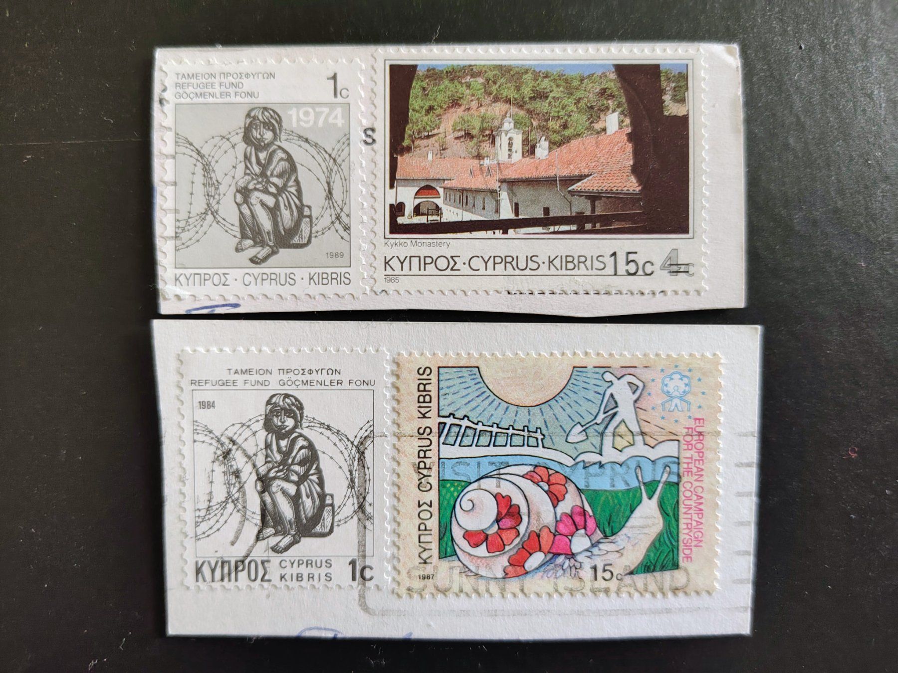 Tutti i francobolli: Briefmarken Zypern – Usato da Rüti ZH venduto da Prostias