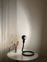 Grosse VALENTI hebi/snake Tischlampe Design: Isao Hosoe 1969