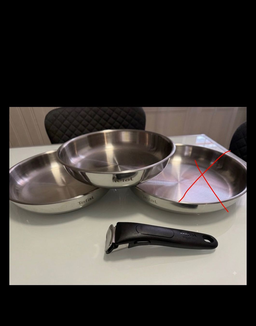 Tefal Poêles: 2teiliges Tefal Ingenio Pfannenset – D'occasion à Basadingen par ttb_vs95