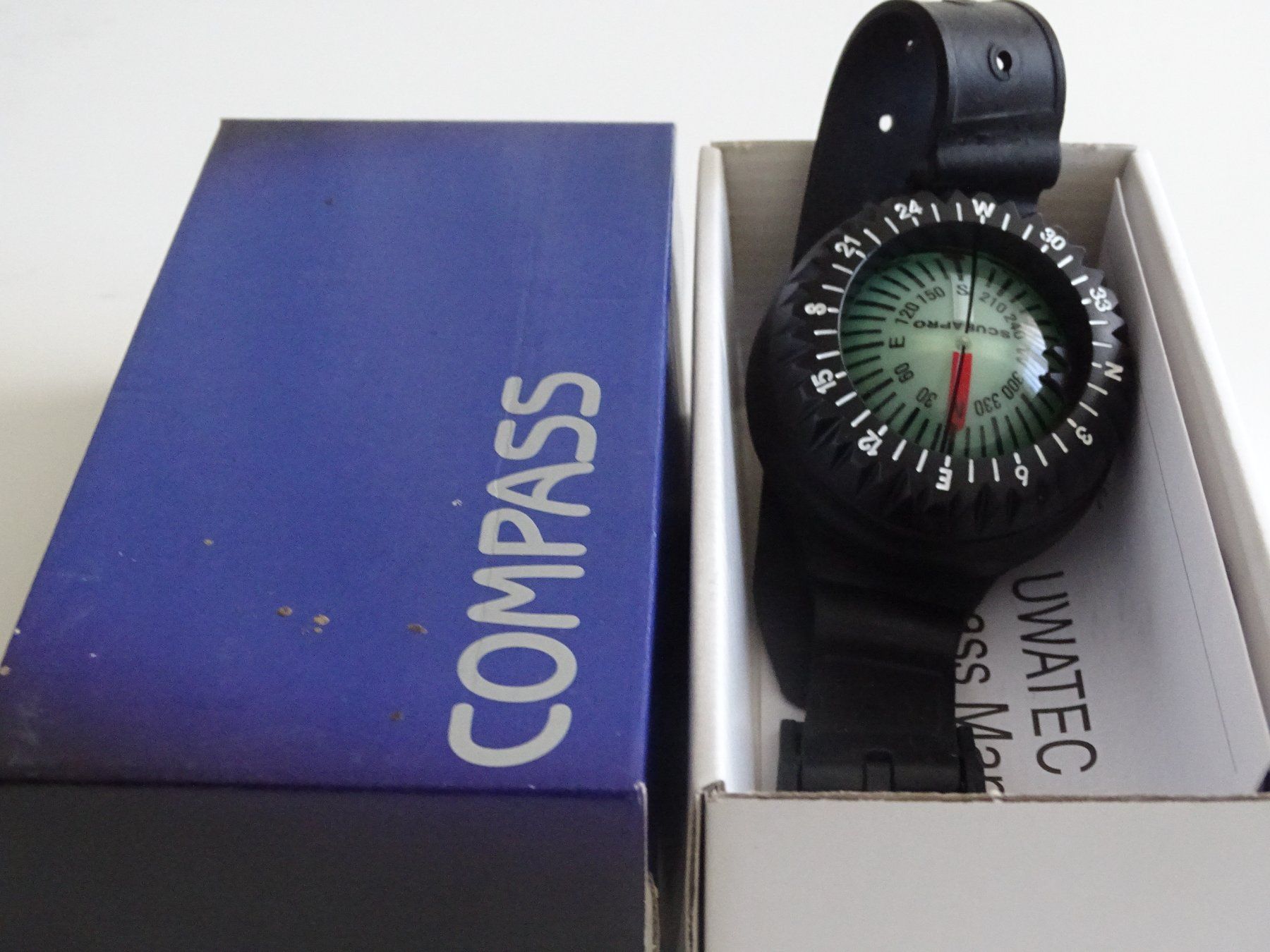 GPS & Messgeräte: Armband Tauchkompass Scubapro – Neu und originalverpackt aus Baden von Romy1947