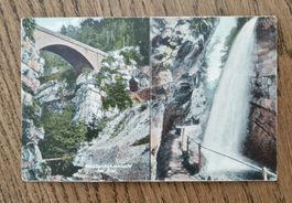 Taubenlochschlucht, Gorges du Taubenloch,Sonderstempel, 1911