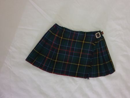 Kilt in misto lana scozzese, per anni 3/4