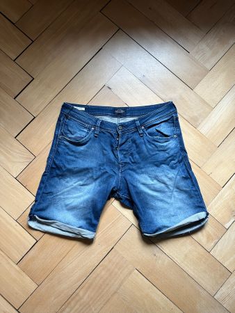 JACK & JONES - Jeansshorts dunkelblau L