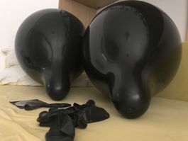 (KOPIE) Luftballons, gross und schwarz……10 Stück.