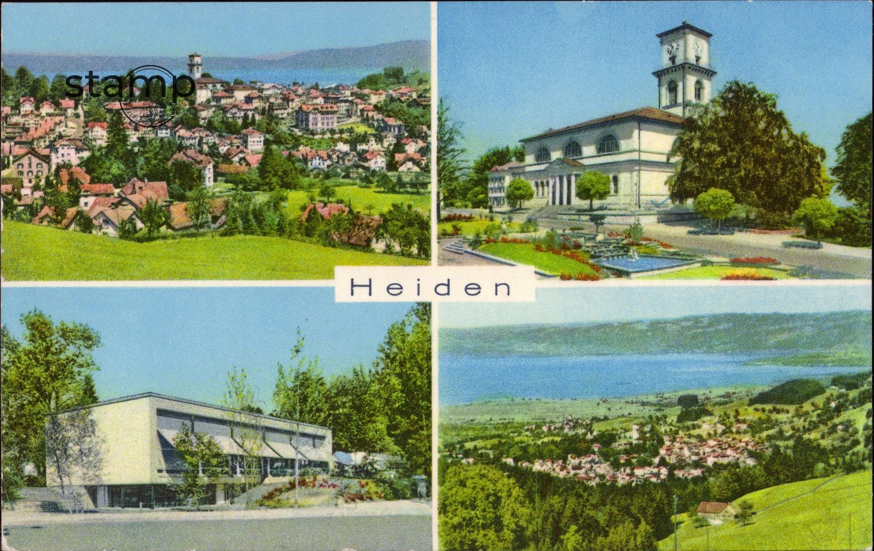 Cartoline postali: 1962 AK Heiden _ Klimakurort – Usato da Eggersriet venduto da stamp303