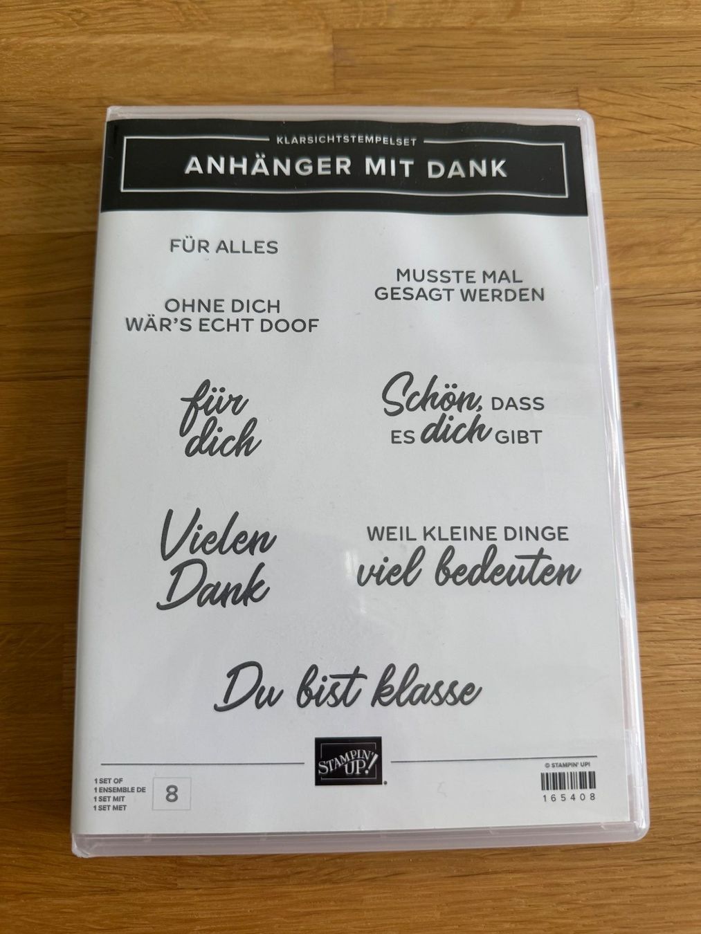 Stampin' up! Stempel: Anhänger mit Dank von Stampin Up / A – Gebraucht aus Neukirch (Egnach) von muolen