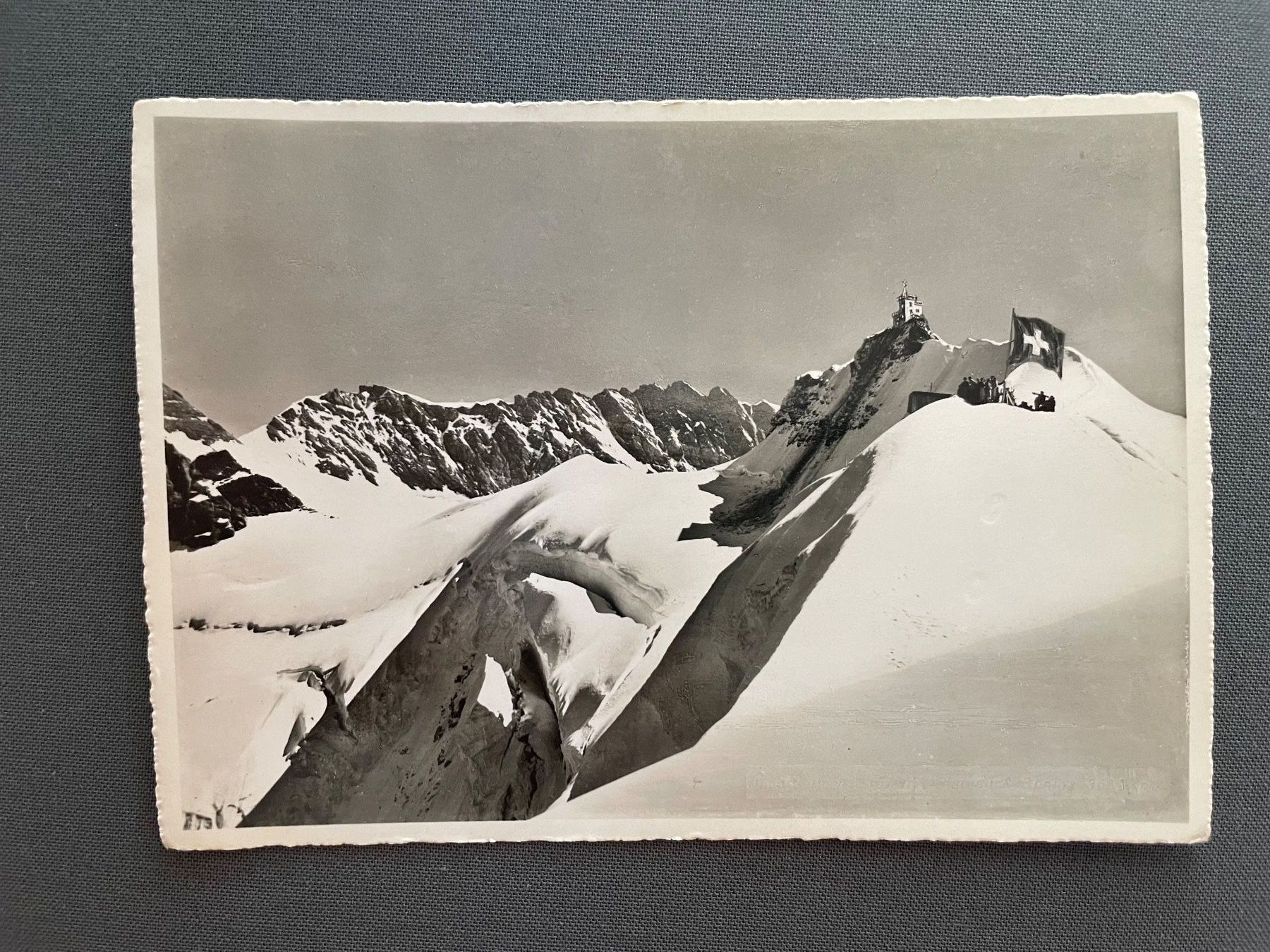 Ansichtskarten: 4 Ansichtskarten Jungfrau-Joch – Gebraucht aus Winterthur von Myrtillus 1