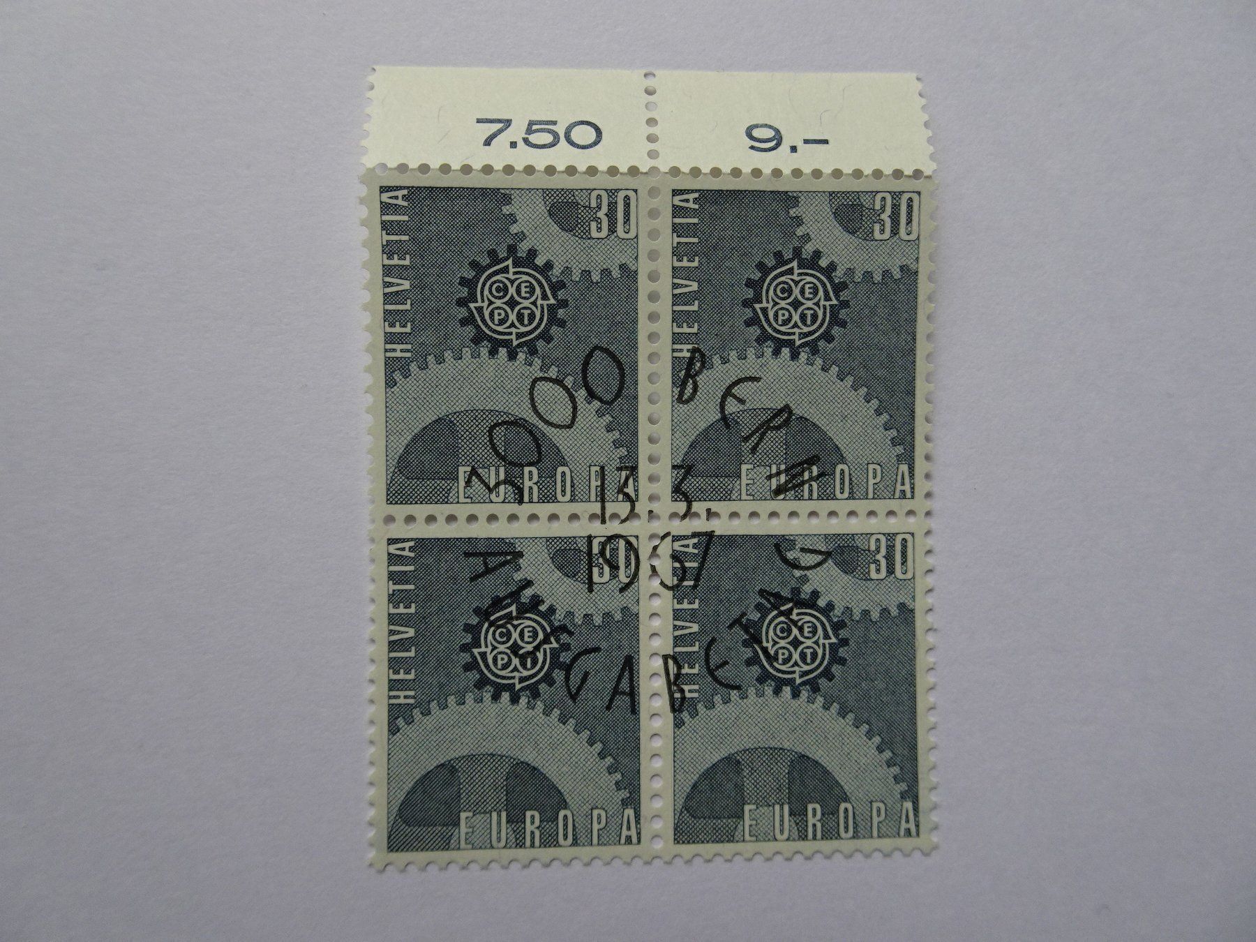 Tous les timbres: 1967 – Neuf (Voir description) à Aadorf par Chnorli-Furz