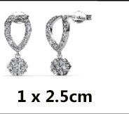 Orecchini pendenti & Orecchini a lobo: Ohrring  mit Swarovski Elements – Nuovo e nell'imballaggio originale da Bottenwil venduto da anh_5brz 1