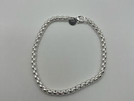 Bracelet chaîne maille jaseron en Argent 925